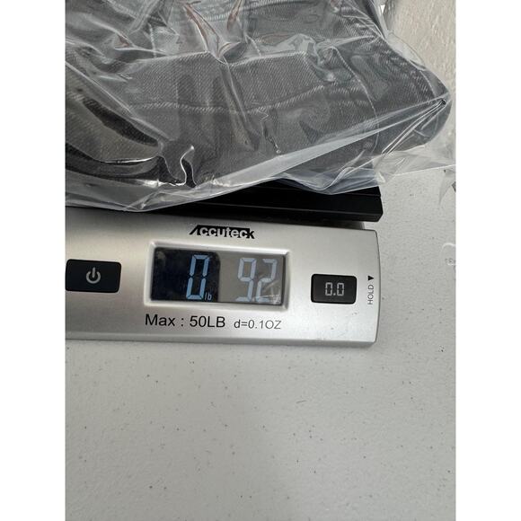 Pilcro Shorts Womens 25 Black Gray Denim MidRise Curved Hem Retro Daisy Dukes - Picture 15 of 15